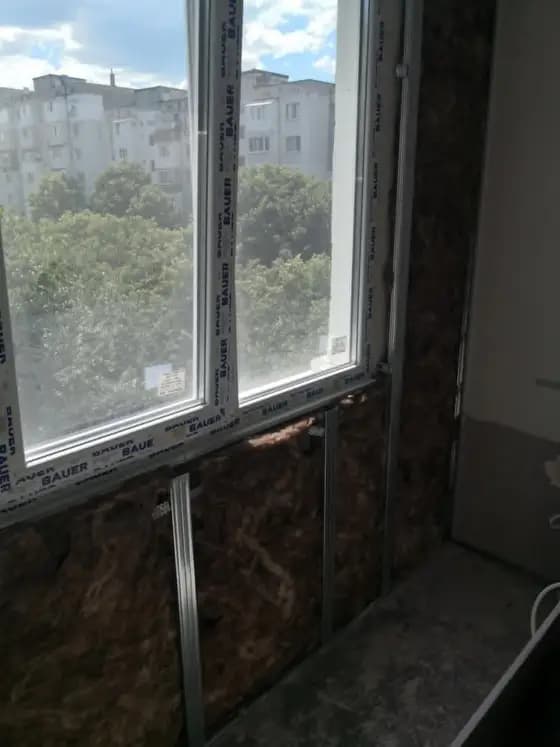 Усвояване на тераса, обръщане на дограма — Трошево — снимка 4